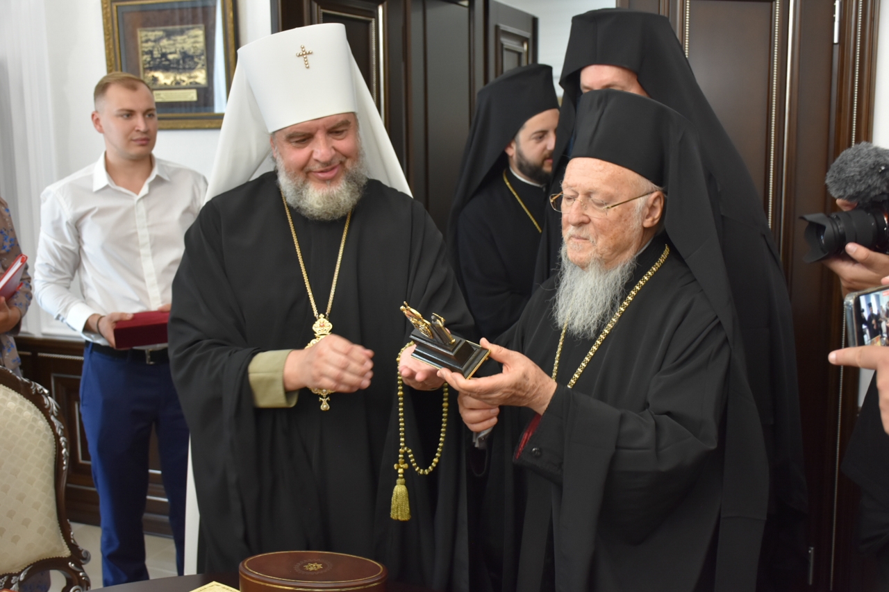 Вселенський Патріарх зустрівся з делегацією Вінницько-Барської єпархії