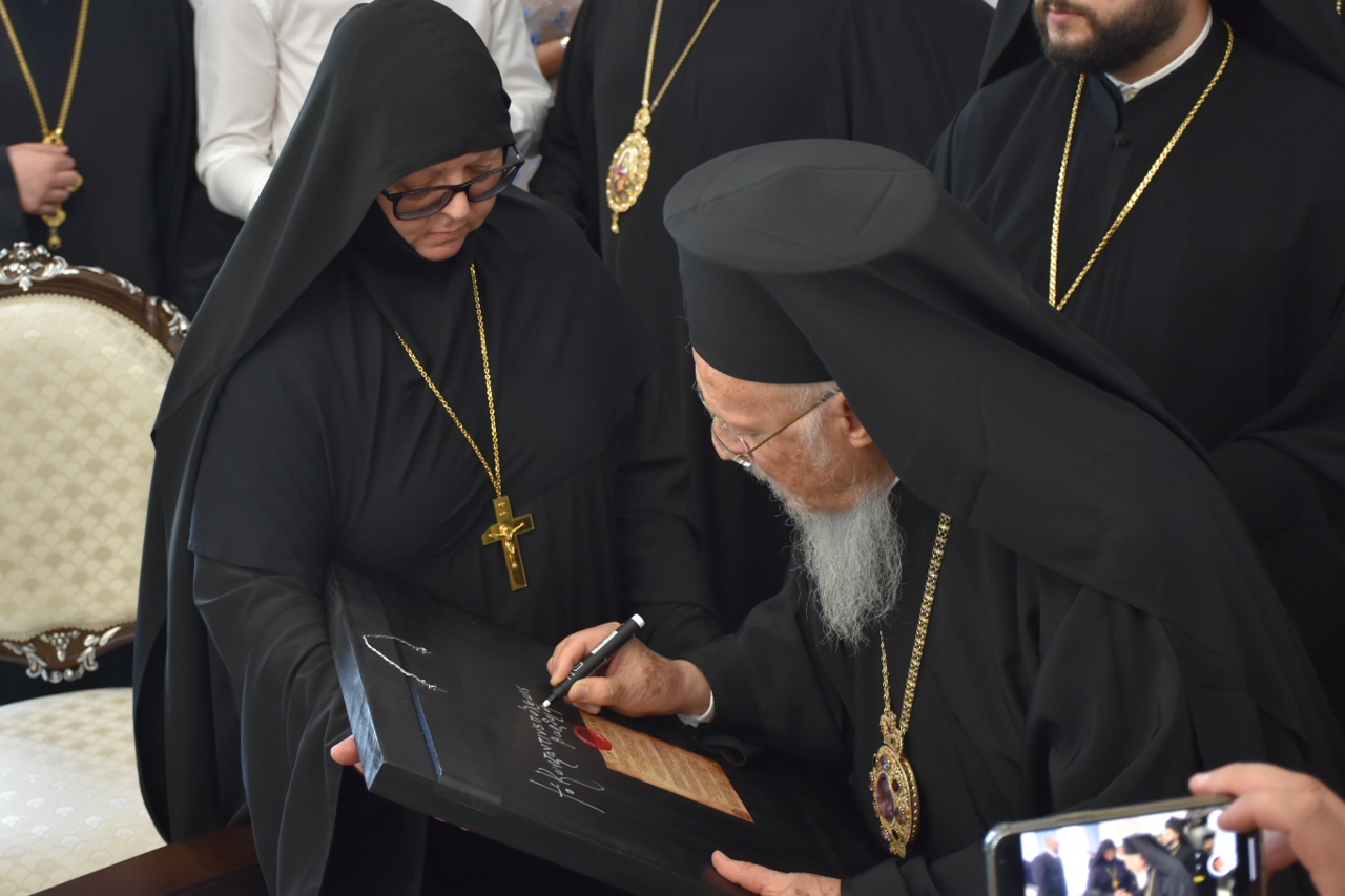 Вселенський Патріарх зустрівся з делегацією Вінницько-Барської єпархії