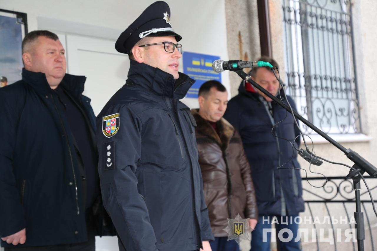 На Гайсинщині відкрили поліцейську станцію - у Дашеві