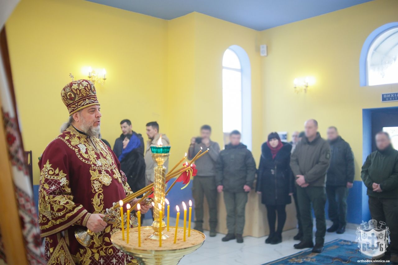 Новий військовий храм освятили на Вінниччині 