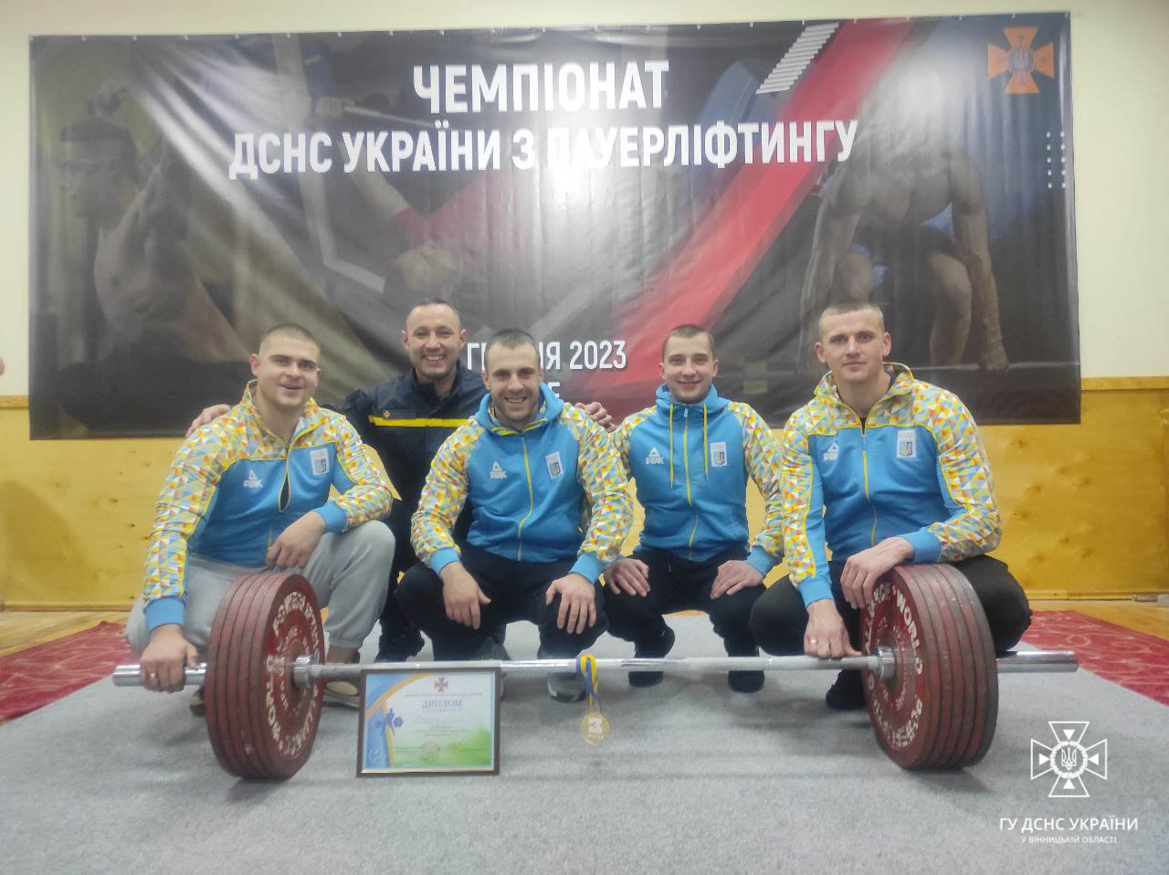 Вінницький рятувальник виборов "бронзу" на Чемпіонаті України з пауерліфтингу