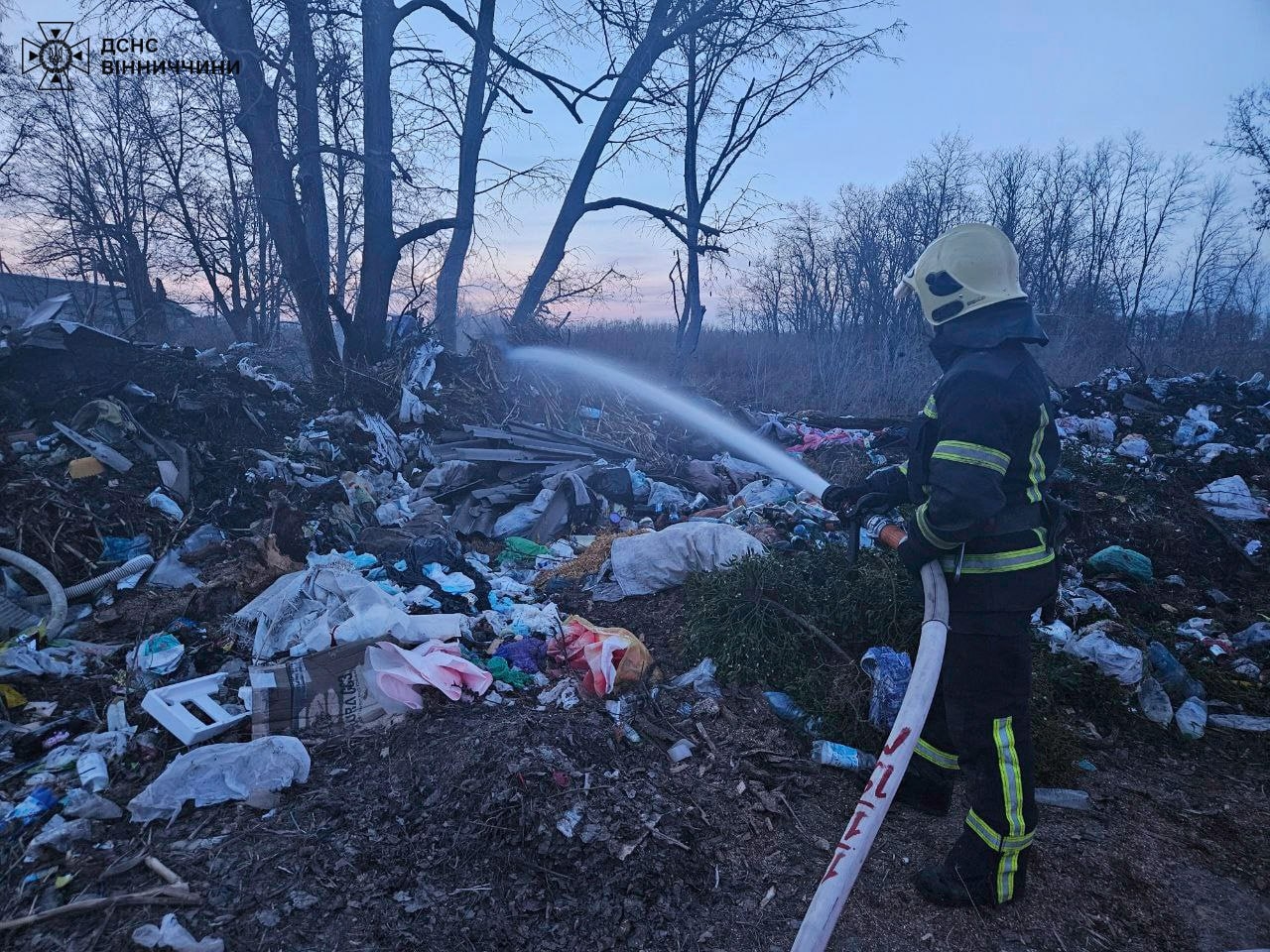 24 пожежі в природних екосистемах сталося за добу на Вінниччині