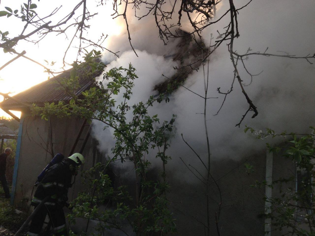 На Вінниччині під час пожежі у будинку загинув чоловік