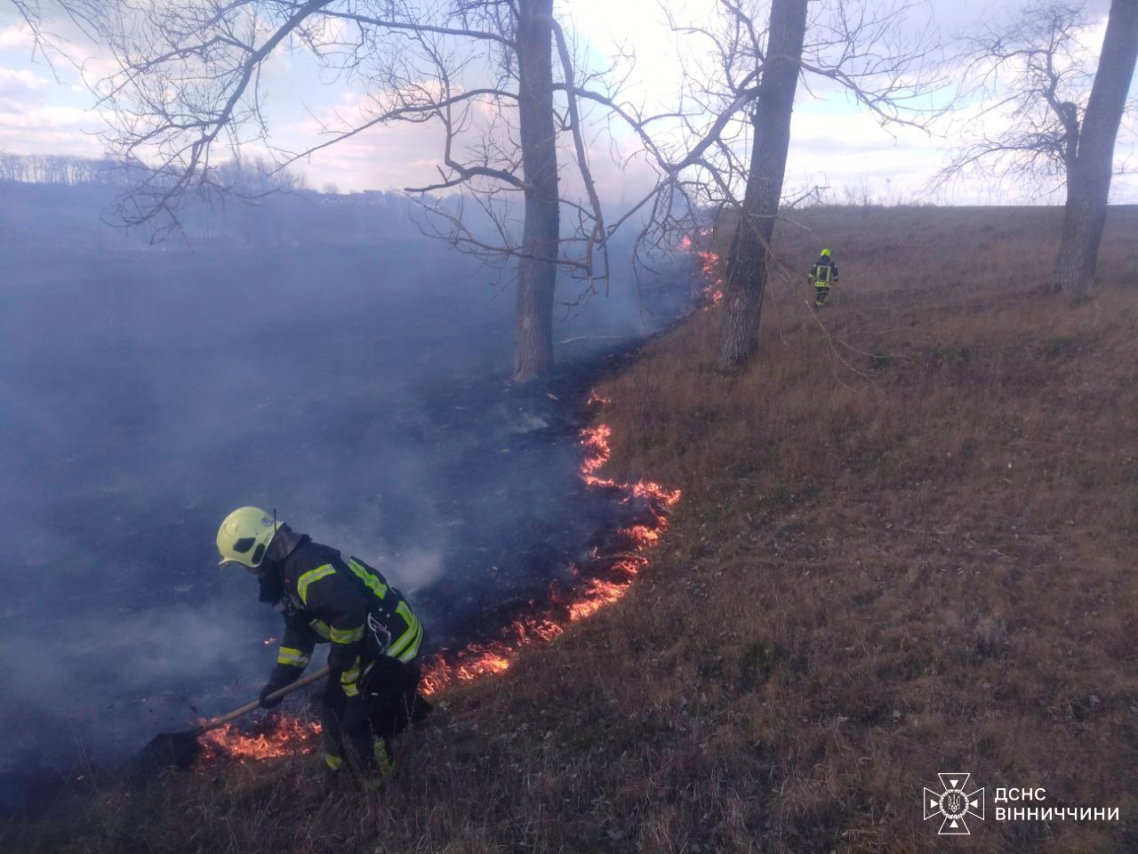 За добу, 26 березня, на Вінниччині сталося вісім пожеж в екосистемах