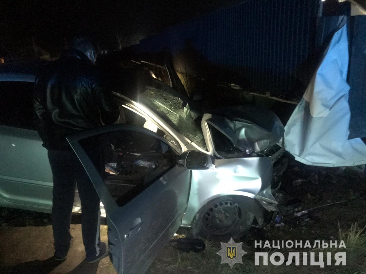 Двоє людей потрапили до лікарні після ДТП у Вінницькому районі