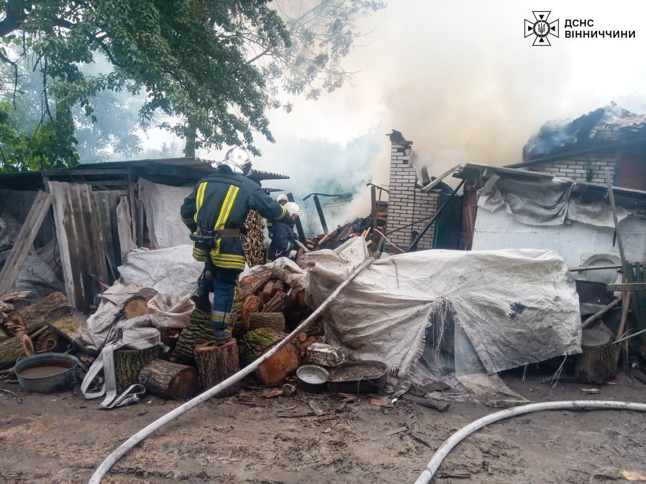 Чотири загоряння сталось в приватному житловому секторі Вінниччини за добу