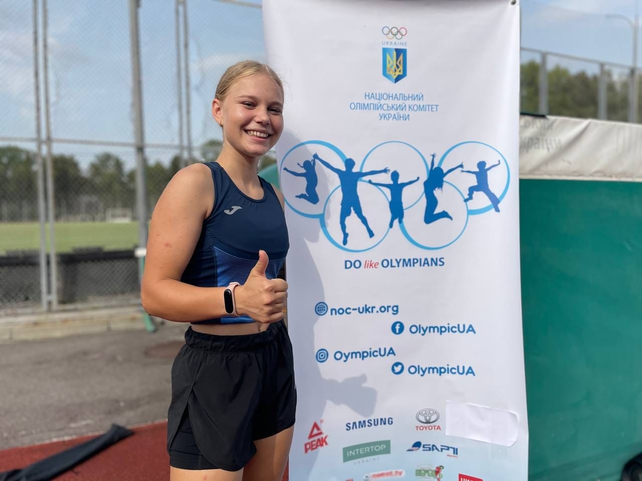 На відкритій першості «Вінницькі висоти» відбувся захід «Do like Olympians»