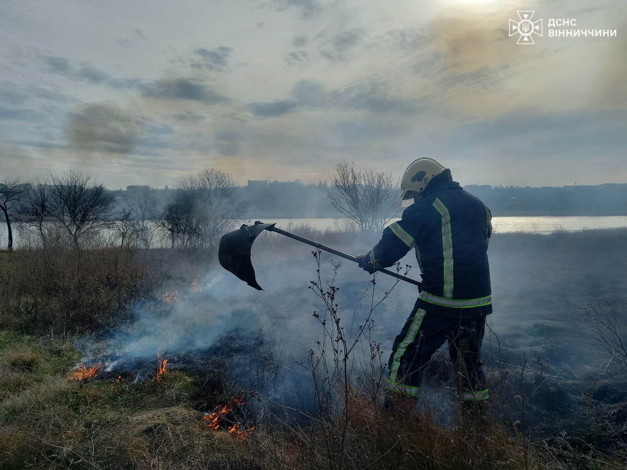 На Вінниччині сталося дев'ять пожеж в екосистемах - горіло понад 7,5 га землі