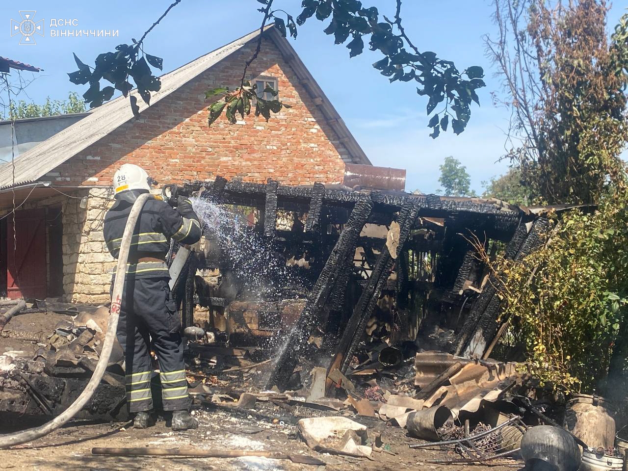 На Вінниччині вогонь обпалив понад 10 гектарів ґрунту