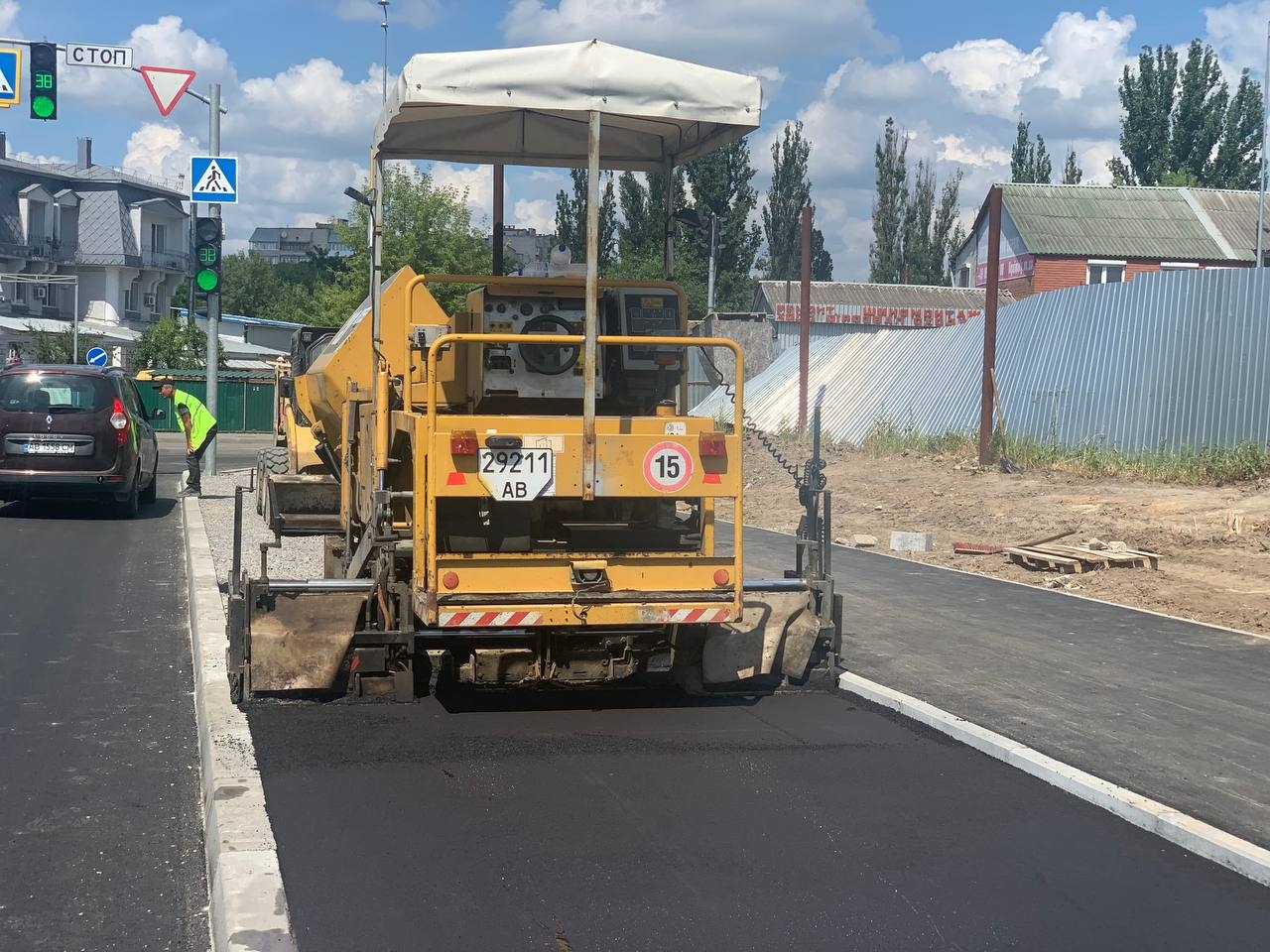 У Вінниці вже практично завершили ремонт вулиці Шептицького