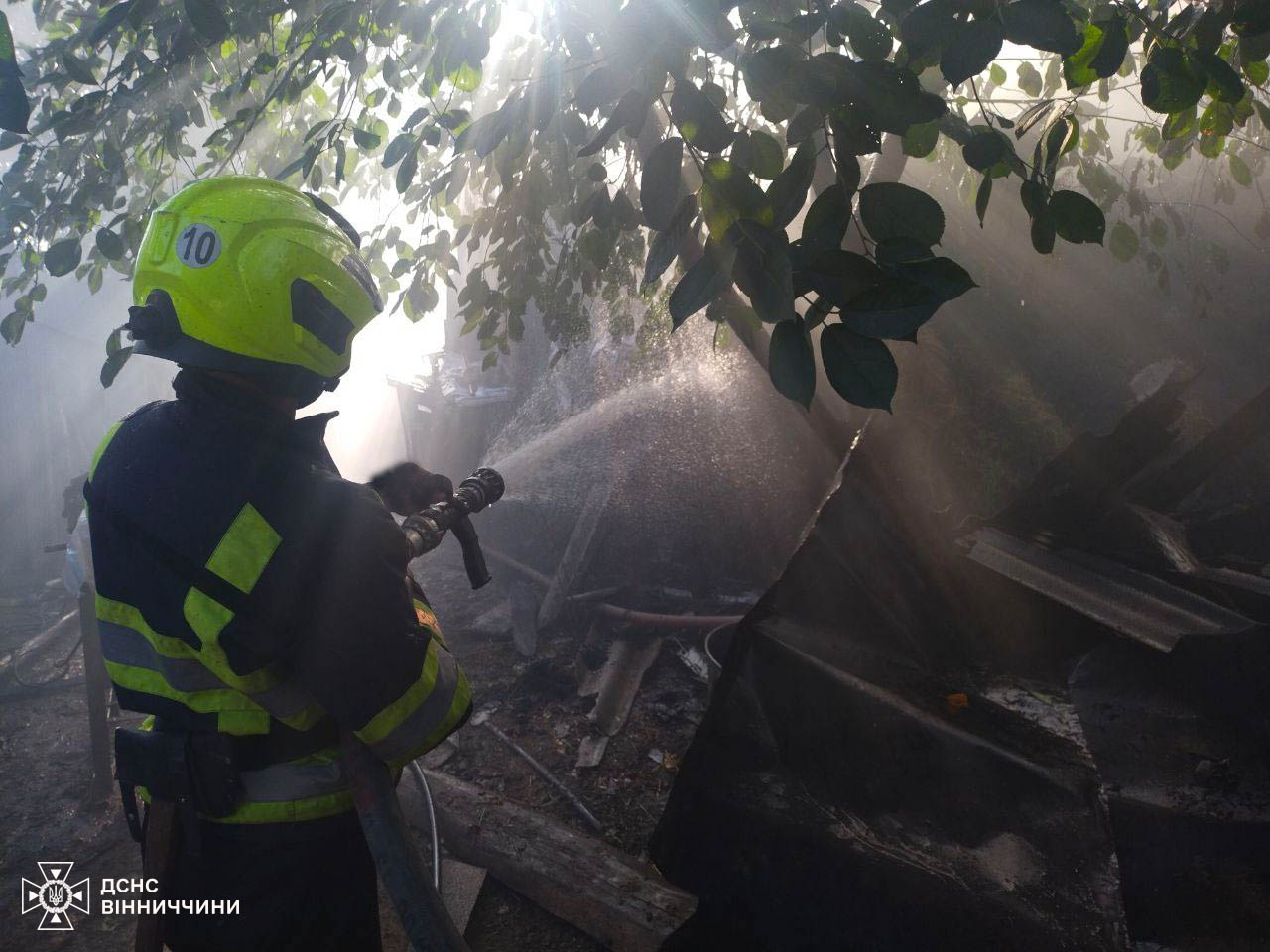 Пожежа знищила приватний житловий будинок в Іллінцях