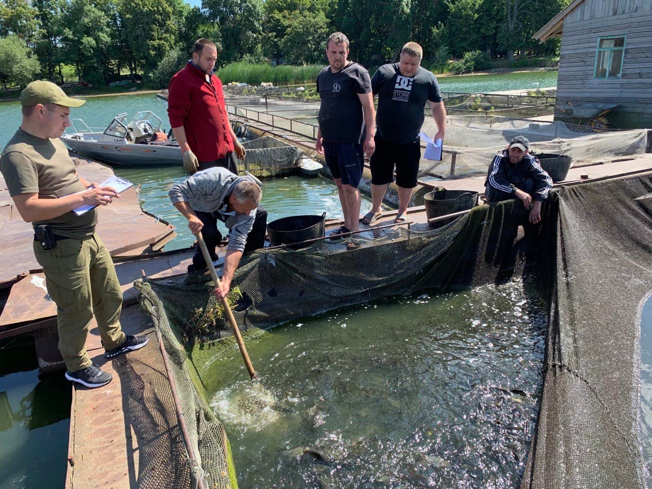 У водосховище в Степашках випустили майже 7 тис. кг риби | ВІТА