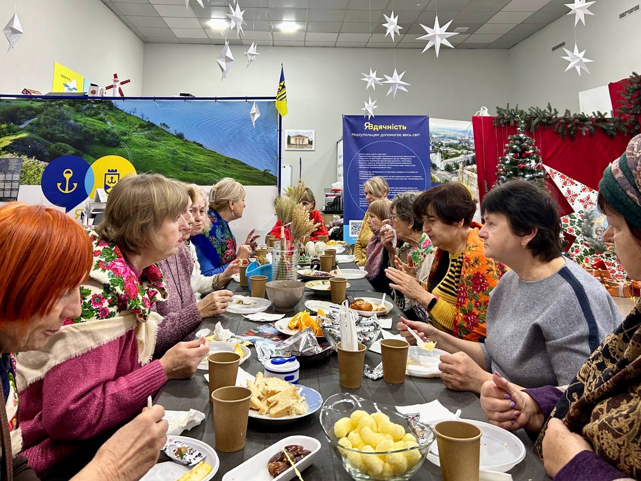 У центрі «ЯМаріуполь. Вінниця» організували Різдвяний вечір
