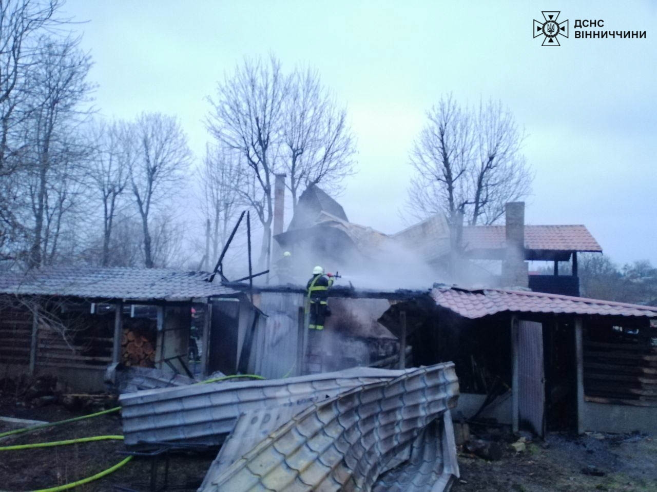 У Турбівській громаді сталася пожежа - загорівся приватний будинок