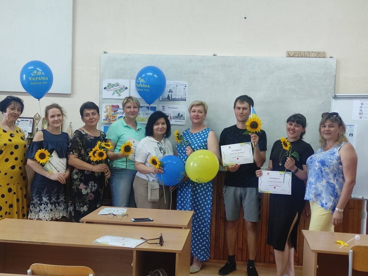 У Вінниці успішно завершився другий потік мовних курсів "Вільна українська”