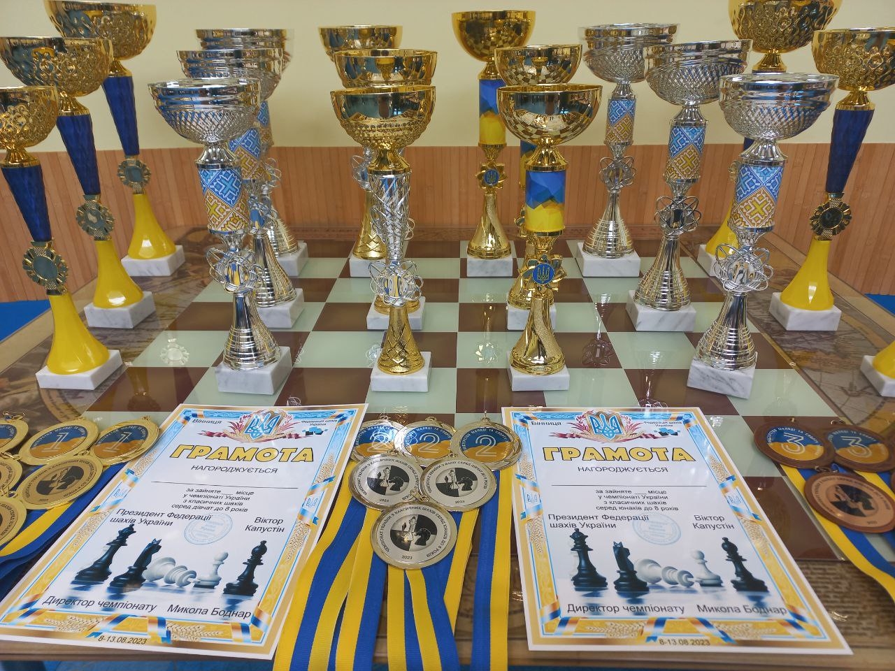 У Вінниці вперше проходить чемпіонат України з шахів серед діток до 8 років