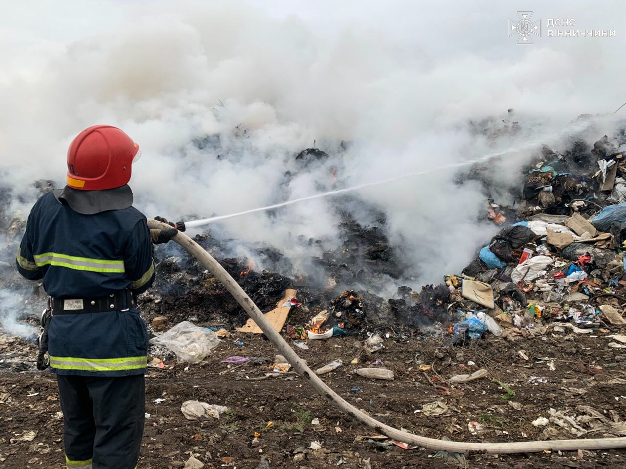 У Вінницькому районі під час руху загорівся рейсовий автобус