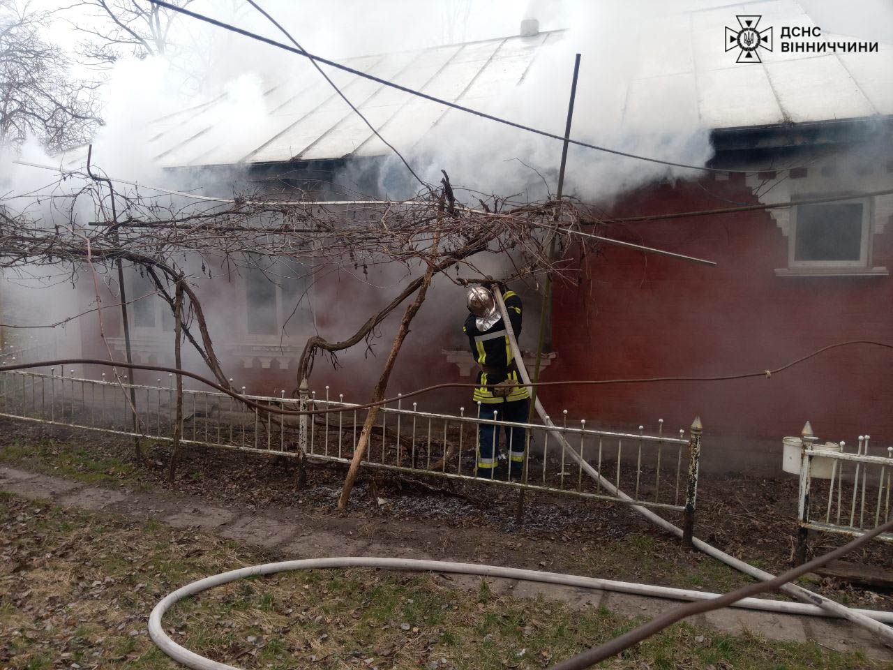 В Оратівській громаді під час пожежі у власному будинку загинув чоловік