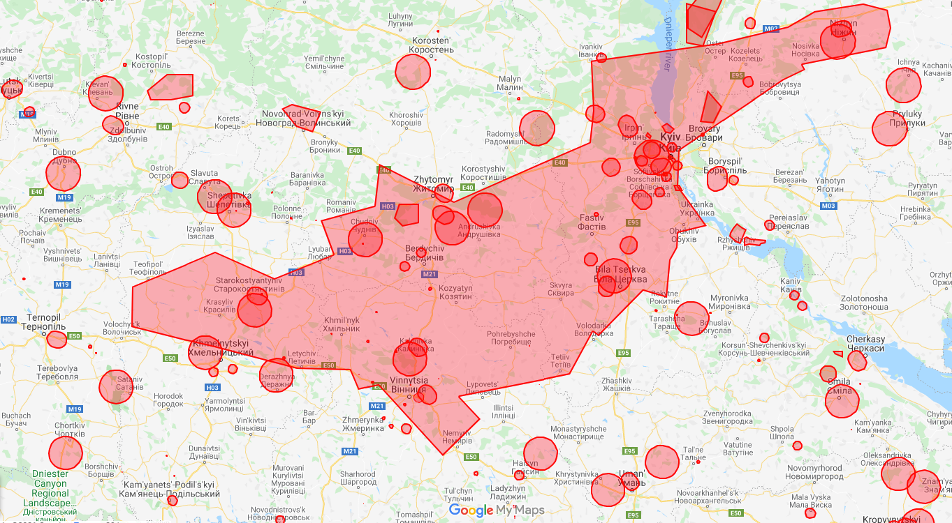 Небо над Вінницею закрили для безпілотників