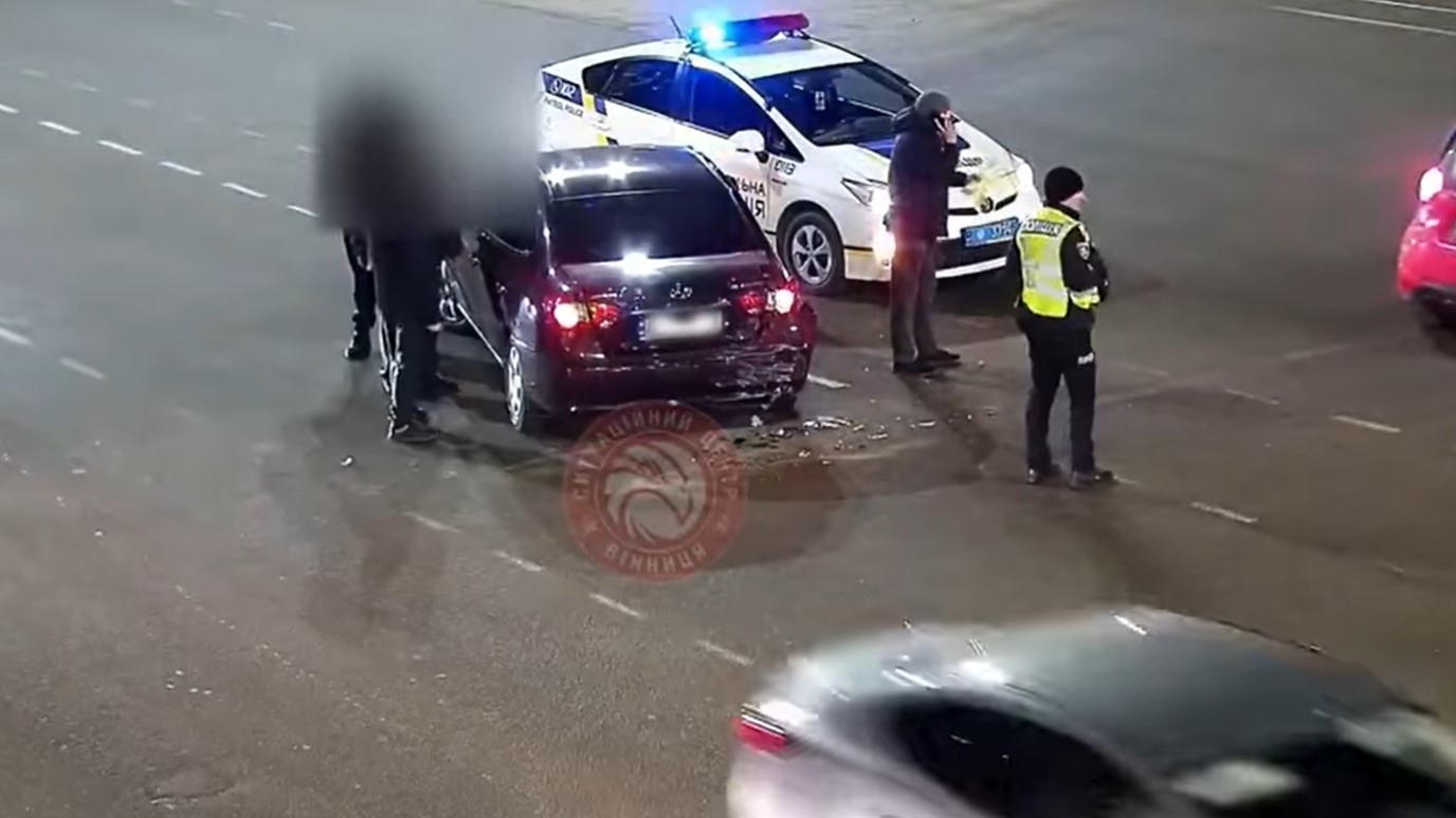 Аварія у Вінниці: зіткнулися автомобілі Ravon та Hyundai