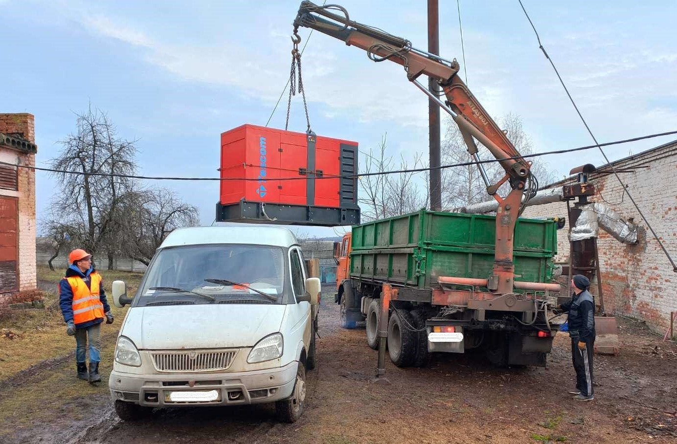"Вінницяоблтеплоенерго" встановлює нові генератори у Вінниці та Жмеринці