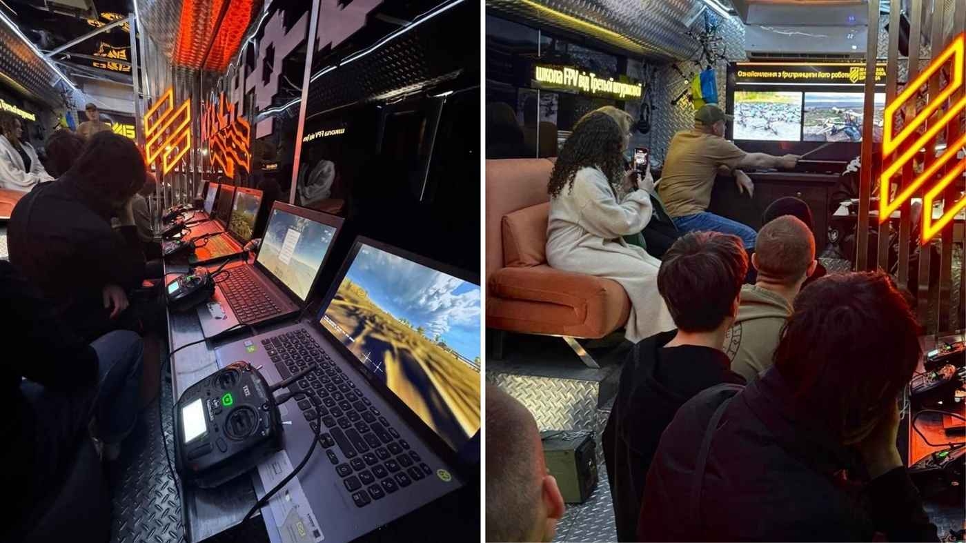 «Kill House» на колесах: у Вінниці Третя штурмова відкрила мобільну школу FPV