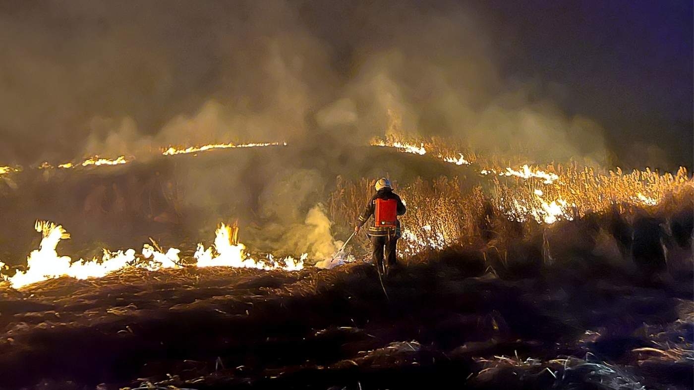 Через людську недбалість горять екосистеми у Вінницькій області