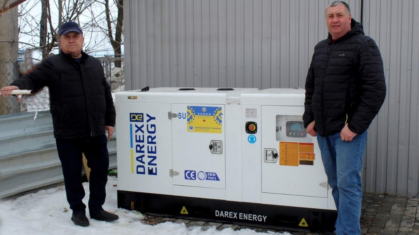 Іллінецька громада отримала потужний генератор