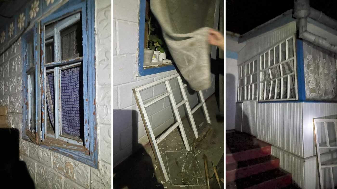 Наслідки вибухів дев'ять будинків постраждали внаслідок ворожої атаки на Вінниччині