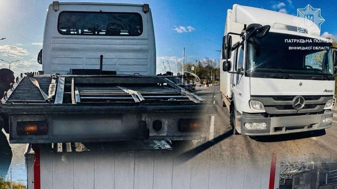 П’ять протоколів за один вечір: у Вінниці затримали зухвалого втікача з місця ДТП