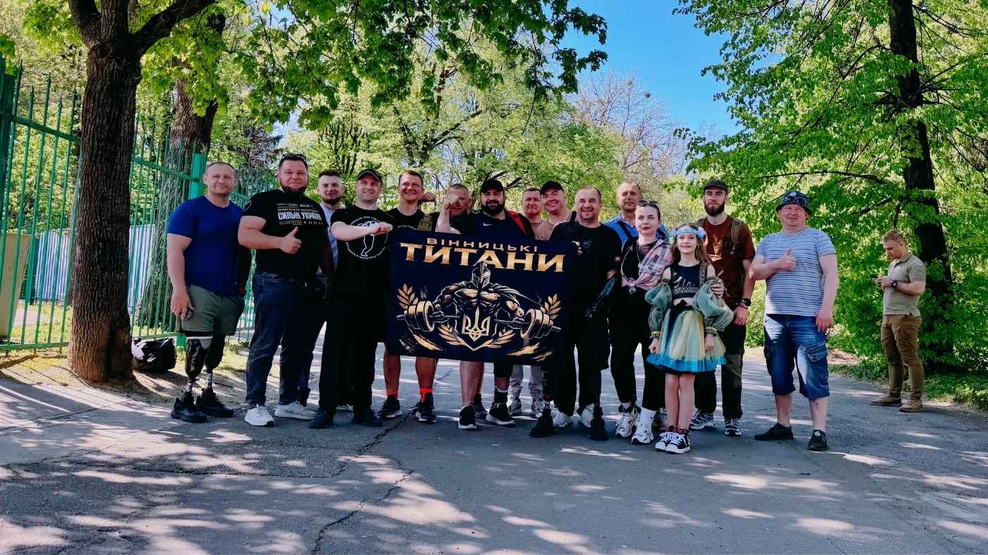 У Вінниці понад 30 захисників та захисниць продемонстрували справжню «Силу титанів»