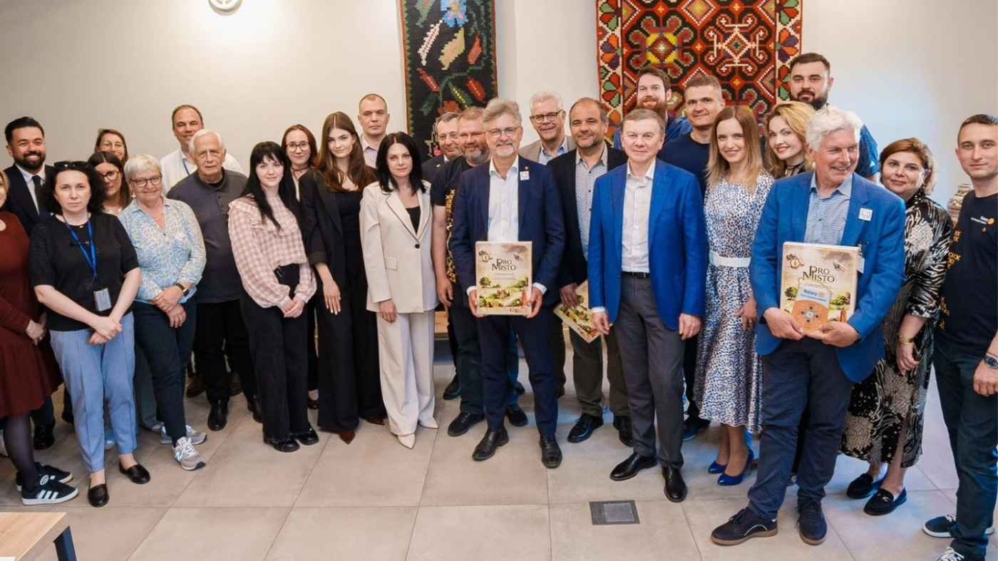 У Вінниці відбулася зустріч представників Rotary Club із делегаціями міст-побратимів Нансі та Карлсруе