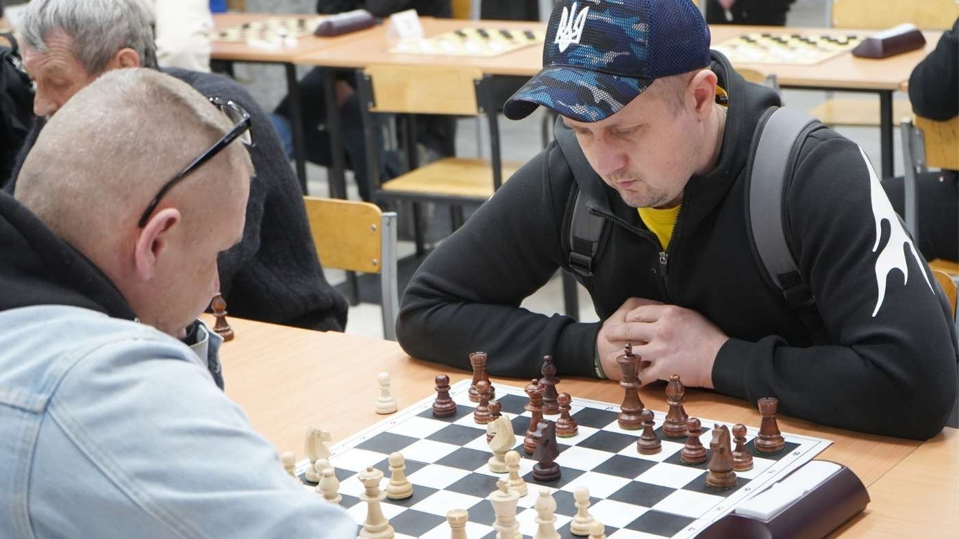 У Вінниці влаштували турнір із шахів і шашок у межах проєкту «Сила титанів»