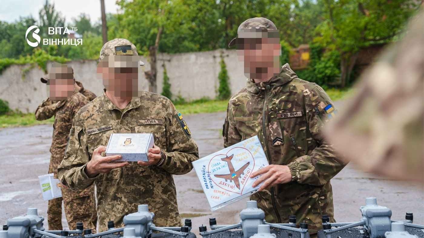 Вінниця передала чергову партію з 525 безпілотників п’ятьом підрозділам Сил безпеки та оборони