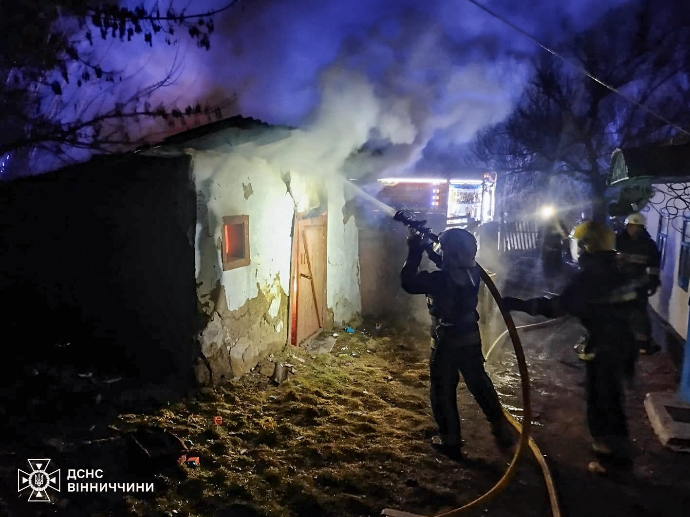 Під час пожежі у Козятині травмувався 38-річний чоловік