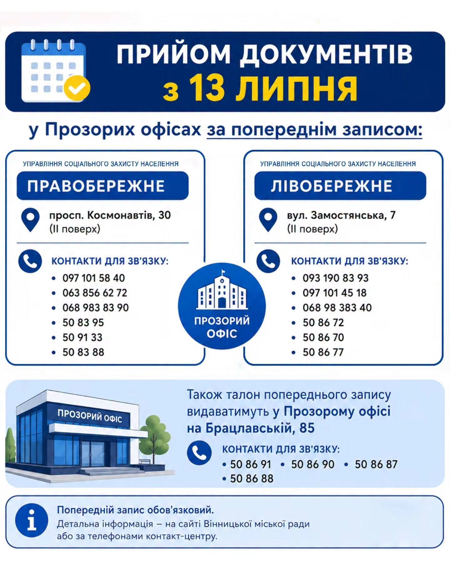 У Вінниці з 13 липня можна оформити компенсацію за воду