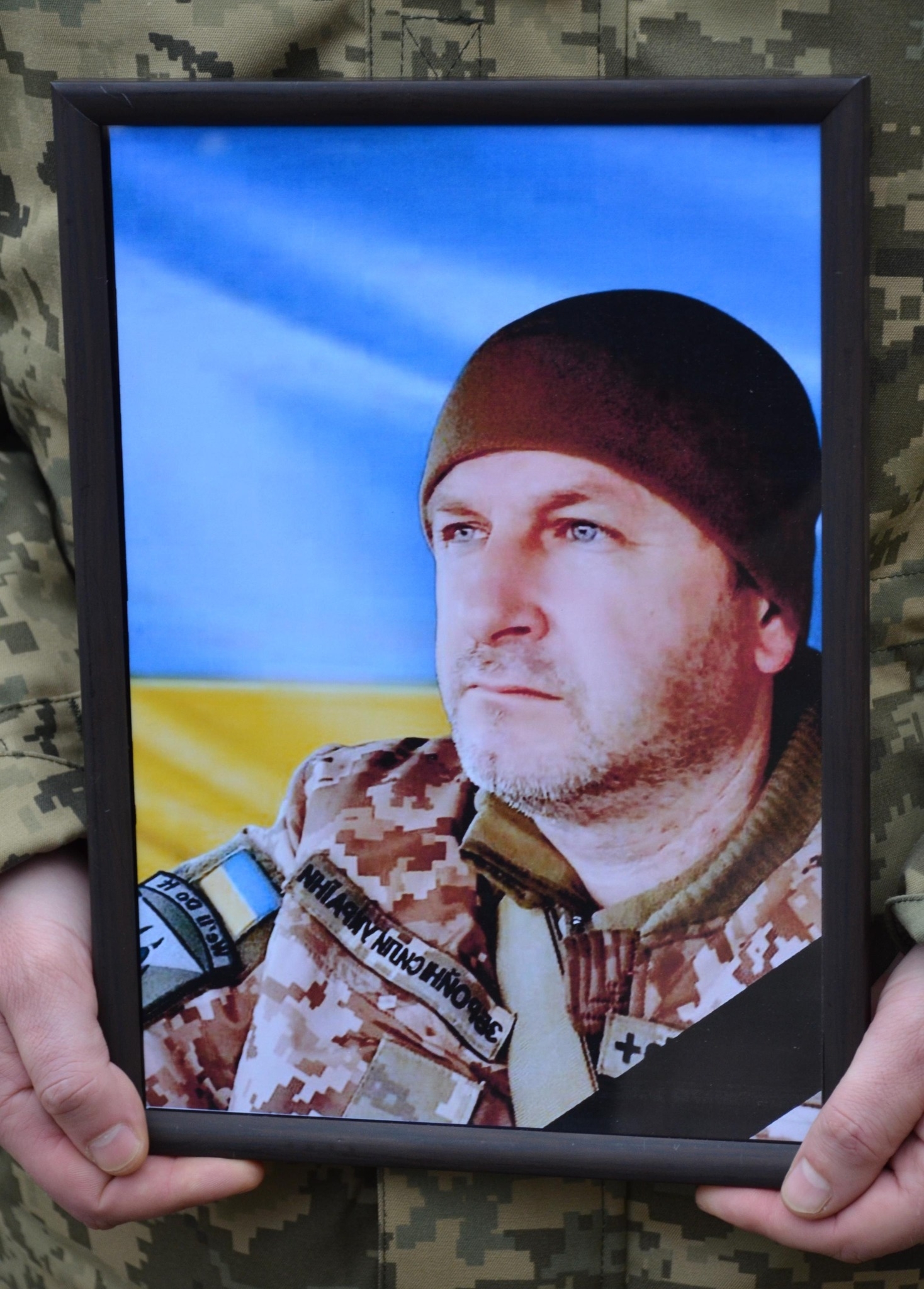 Ямпільська громада прощалась з загиблим на фронті Олександром Поблоцьким