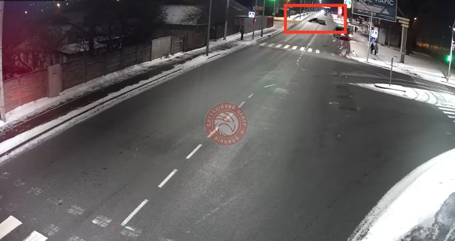 У Вінниці на Данила Нечая зіткнулися два автомобілі