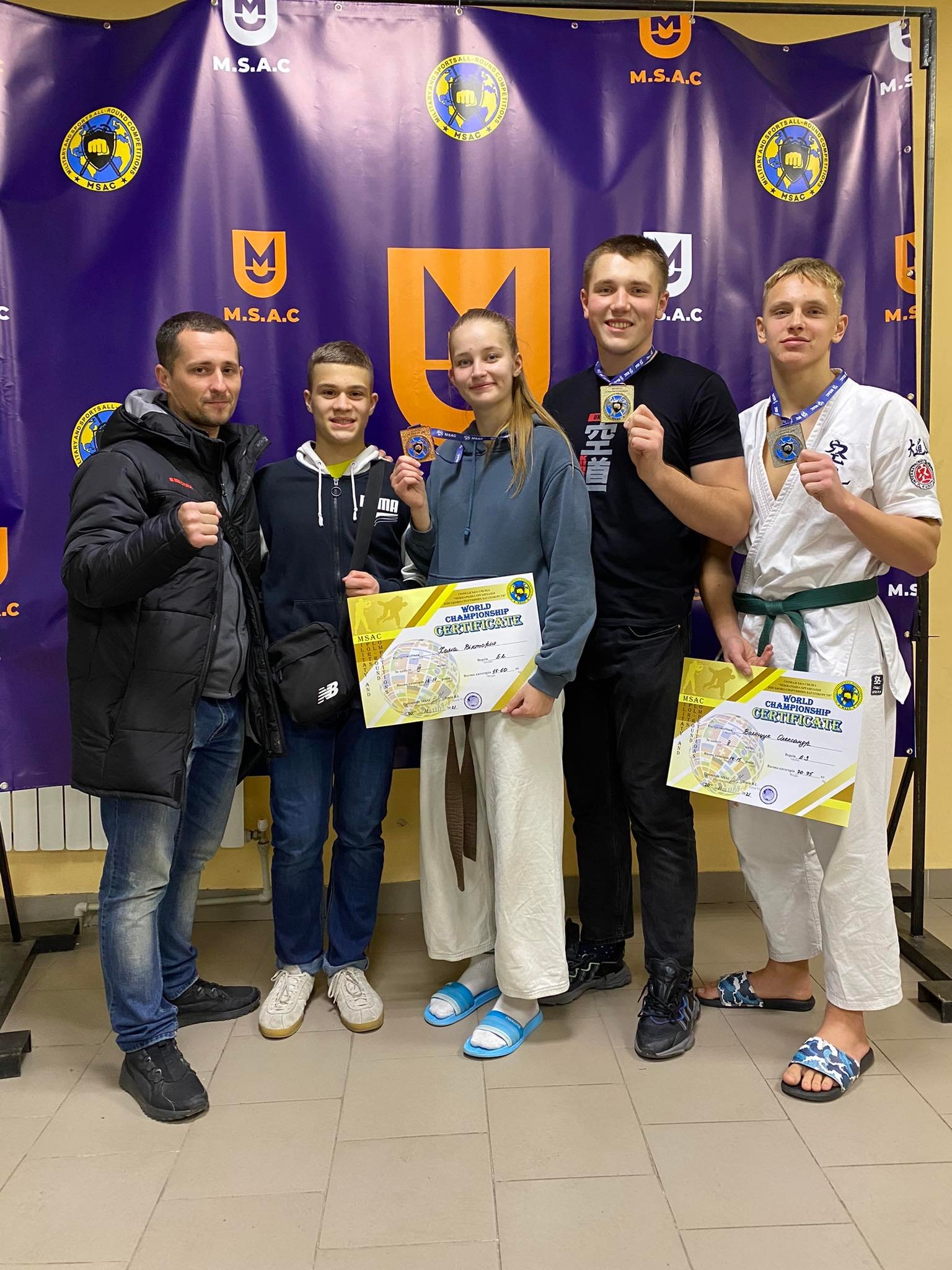 Двоє вінничан стали чемпіонами світу з військово-спортивного багатоборства