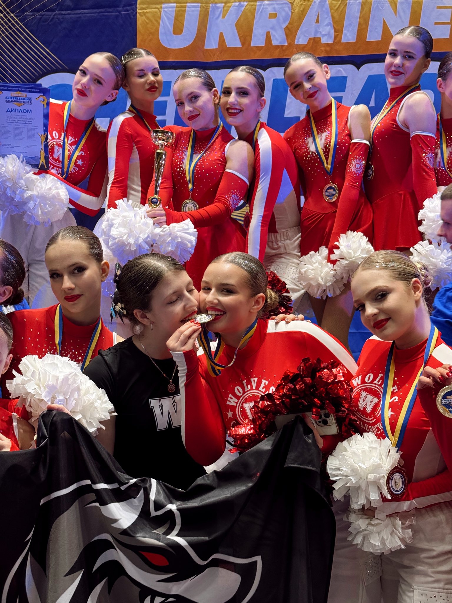 Три золоті та бронзову медалі вибороли вінничани на Чемпіонаті країни з чирлідингу