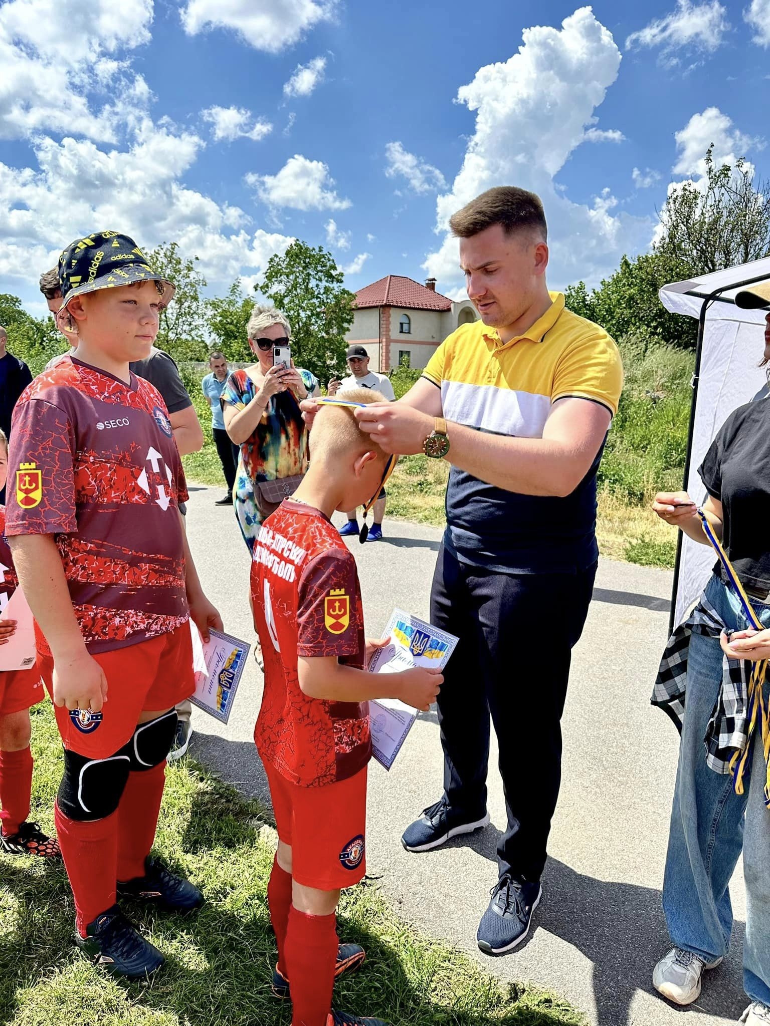 У Вінницько-Хутірському окрузі відбувся перший дитячий турнір з футболу