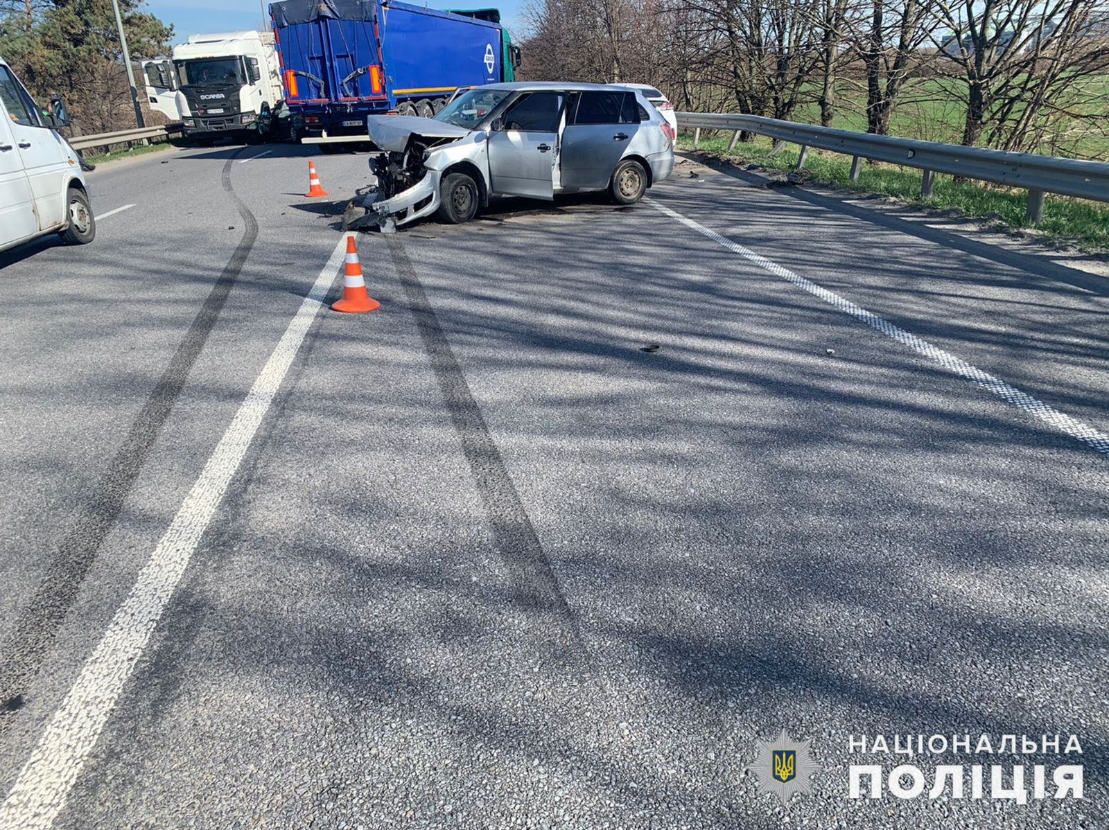У Вінниці сталася аварія - постраждала маленька дитина та двоє водіїв