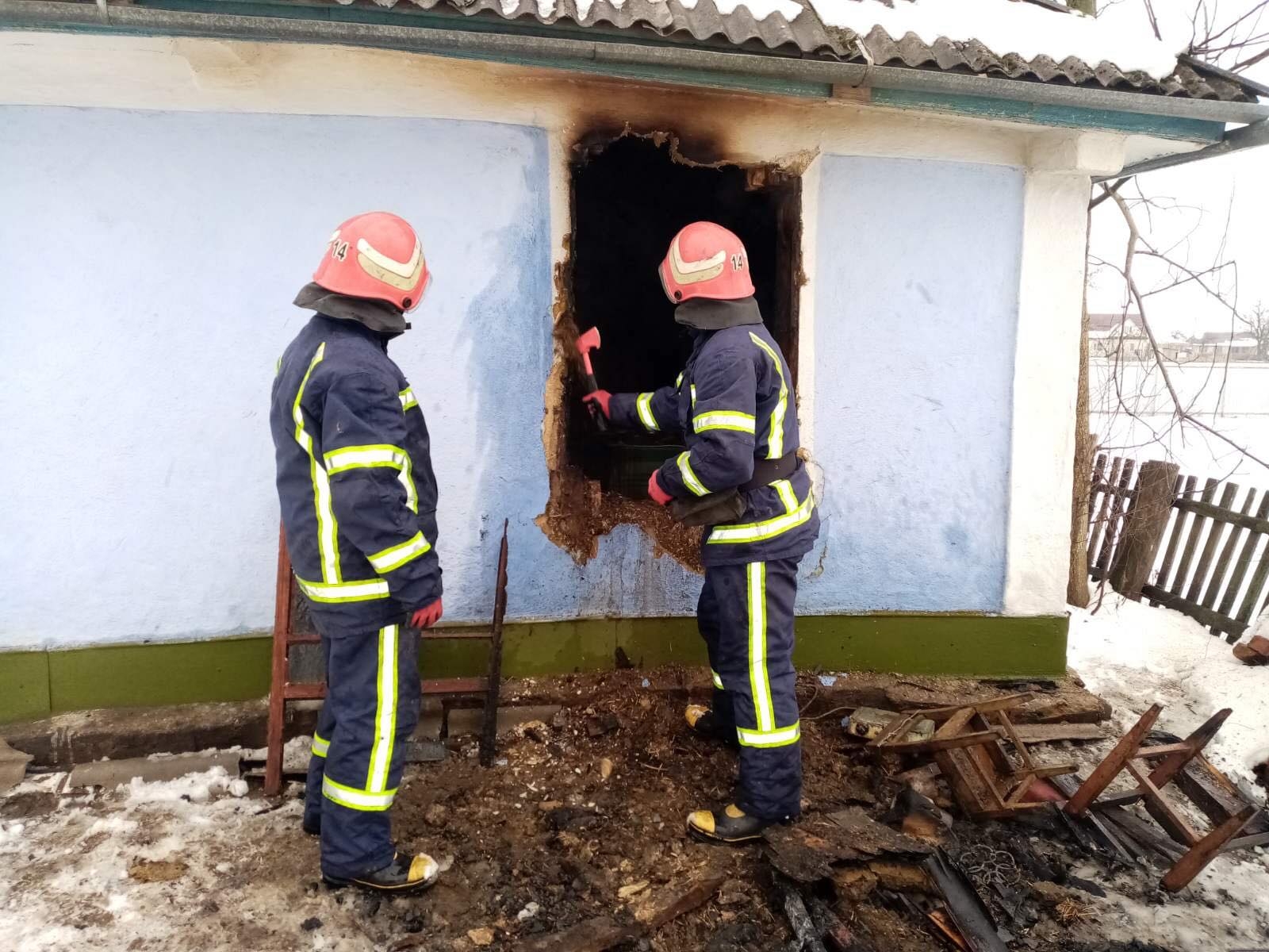 В Тульчинському районі під час пожежі загинула 93-річна бабуся