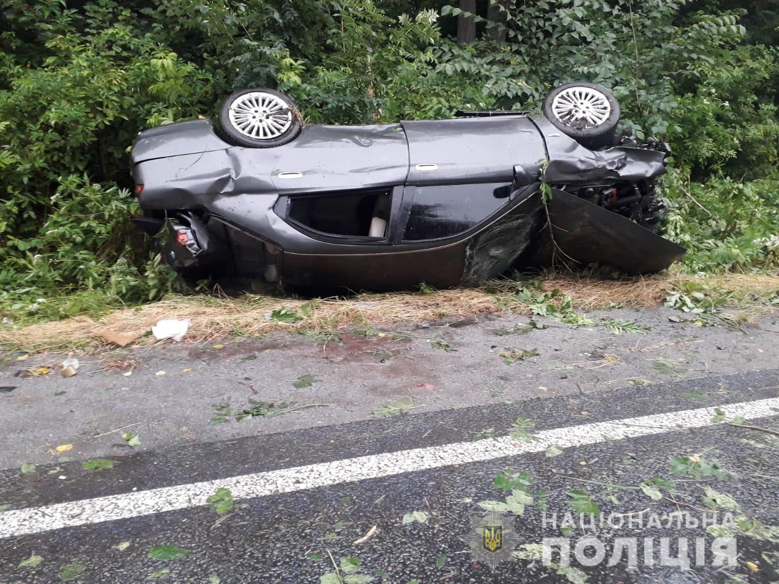 У Вінницькому районі внаслідок ДТП постраждали двоє людей