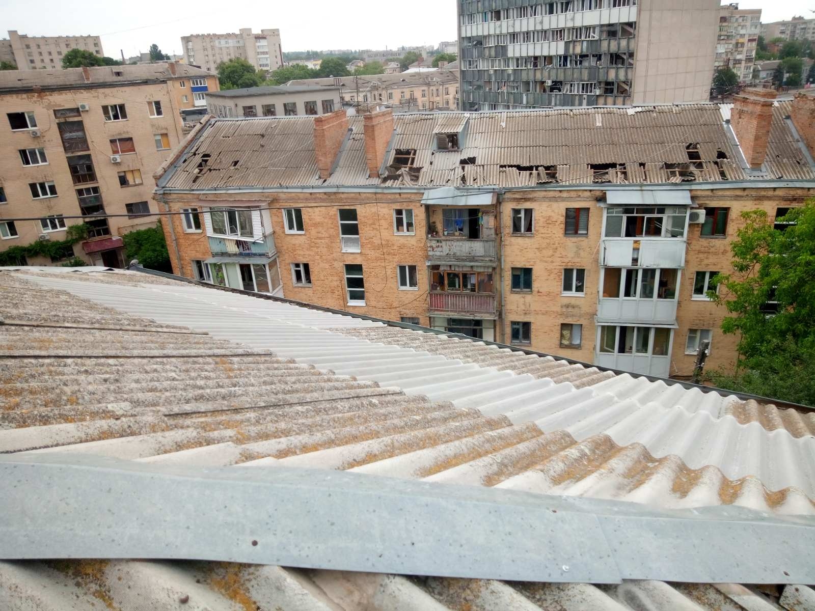 У Вінниці вже відновили цілісність восьми дахів у пошкоджених будинках