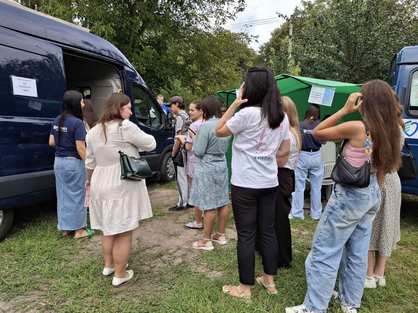 У Вінниці влаштували «Містечко здоров’я» в рамках Молодіжного форуму «Youth United Summer Fest»