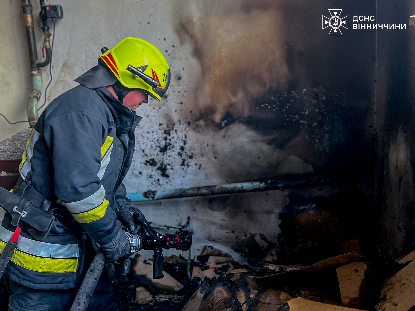 В Немирівській громаді загинув чоловік під час пожежі