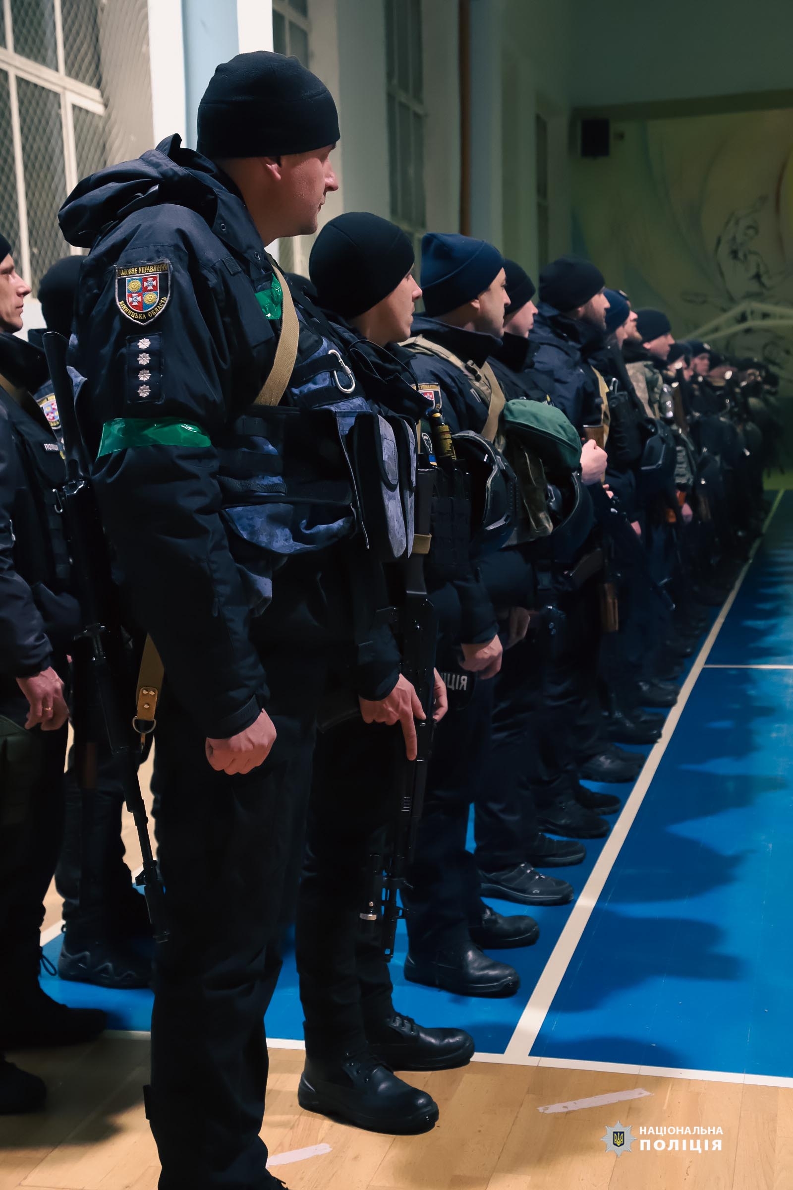 Зведений загін поліцейських Вінниччини 12 січня повернувся додому
