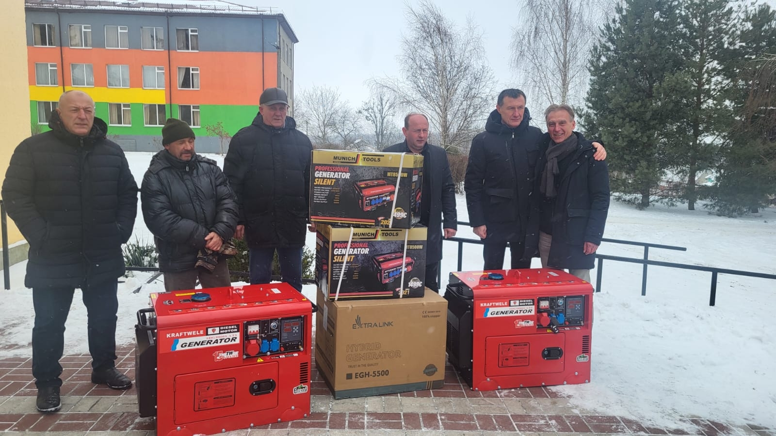 Северинівська громада отримала п'ять генераторів від польських партнерів