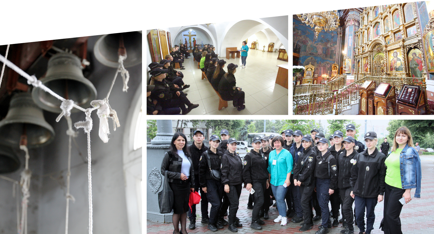 Для майбутніх поліцейських організували екскурсію головним собором Вінниці
